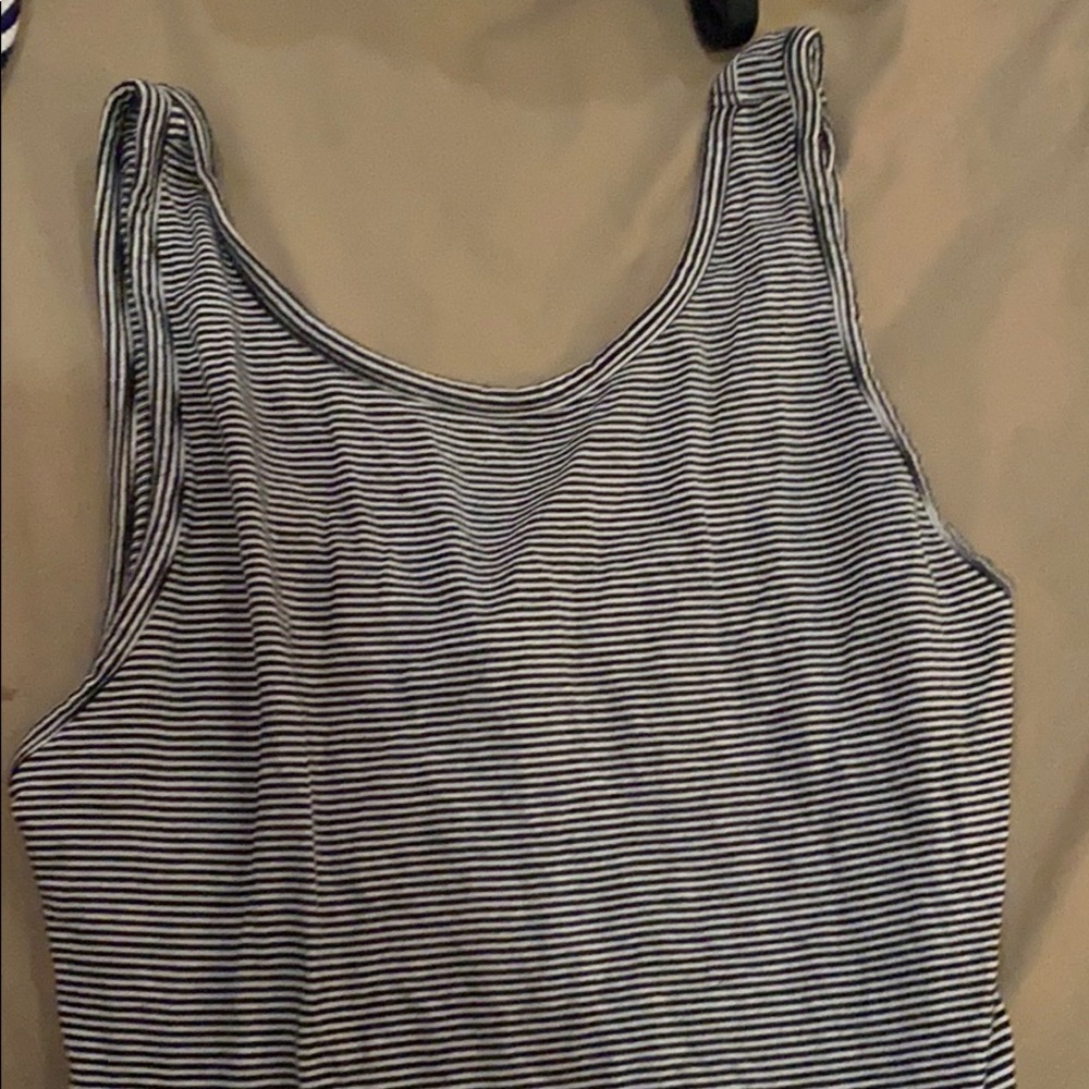 striped bodysuit